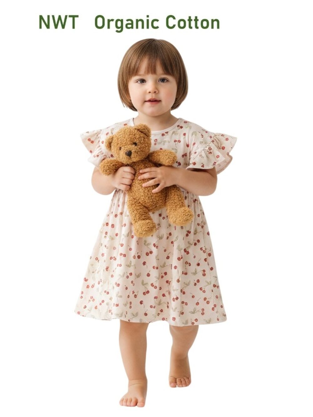Organic Cotton Dress - Size: 18-24Months